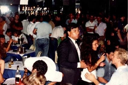 Chipp's Bar - salão nos anos 80/90